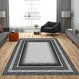 Dijital Baskı Yıkanabilir Kaymaz Taban Salon Halısı Ve Yolluk RV171-FNL477 100x150 cm