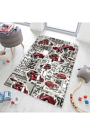 Rovigo Home Dijital Baskı Yıkanabilir Kaymaz Taban Çocuk Halısı RVG4090-SM136 100x150
