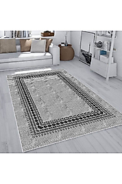 Rovigo Home Dijital Baskı Yıkanabilir Kaymaz Taban Salon Halı RVG1937-SM326 120x180 cm