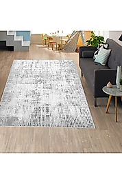 Rovigo Home Dijital Baskı Yıkanabilir Kaymaz Taban Salon Halı RVG1636-HT1348 100x150 cm