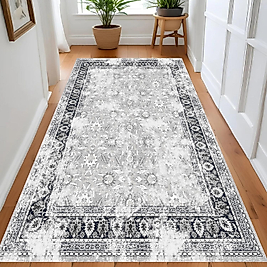 Dijital Baskı Yıkanabilir Kaymaz Taban Salon Halısı Ve Yolluk RV120-FNL426 180x250 cm