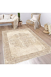 Rovigo Home Dijital Baskı Yıkanabilir Kaymaz Taban Salon Halı RVG1925-HT479 100x300 cm