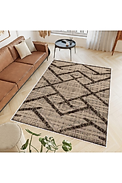 Rovigo Home Dijital Baskı Yıkanabilir Kaymaz Taban Salon Halı RVG0717 100x200 cm