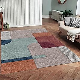 Dijital Baskı Yıkanabilir Kaymaz Taban Salon Halısı Ve Yolluk RV028-FNL287 100x200 cm