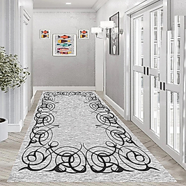 Dijital Baskı Yıkanabilir Kaymaz Taban Salon Halısı Ve Yolluk RV012-FNL266 100x200 cm