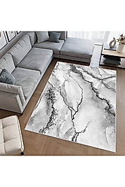 Rovigo Home Dijital Baskı Yıkanabilir Kaymaz Taban Salon Halı RVG1954-SM500 100x300 cm