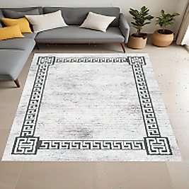 Dijital Baskı Yıkanabilir Kaymaz Taban Salon Halısı Ve Yolluk RVG0940-FNL175 100x150 cm